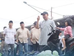 Pedagang Lapak Pasar Lega, Wako Rachmat Hidayat Bebaskan Tagihan Retribusi Selama 1 Bulan