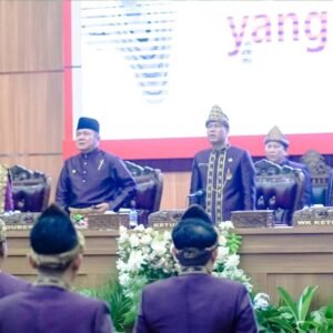 Gubernur H. Herman Deru Sampaikan di Paripurna Istimewa HUT ke-83 Musi Rawas, Keterbatasan Anggaran Pembangunan Bertahap Skala Prioritas