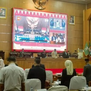 Rapat Paripurna Mendengarkan Pidato Kenegaraan Presiden Prabowo HUT ke-81 Kemerdekaan Repubkik Indonesia